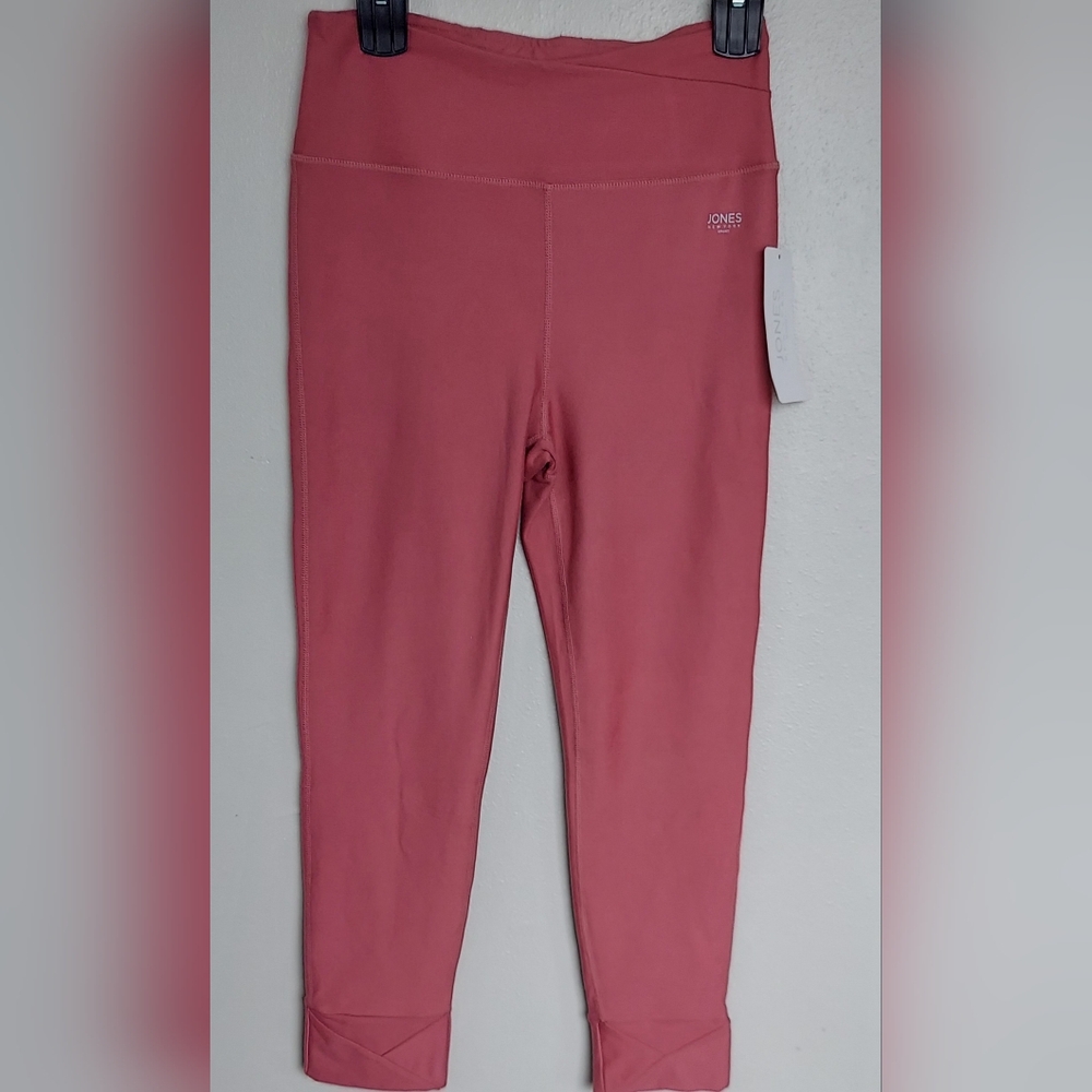 Jones New York Sport Women's Streach  Leggings Yoga Pants  Pink Sz M